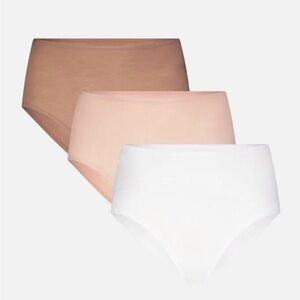 Negative Underwear Cloud Cotton High Brief 3-Pack in Honey